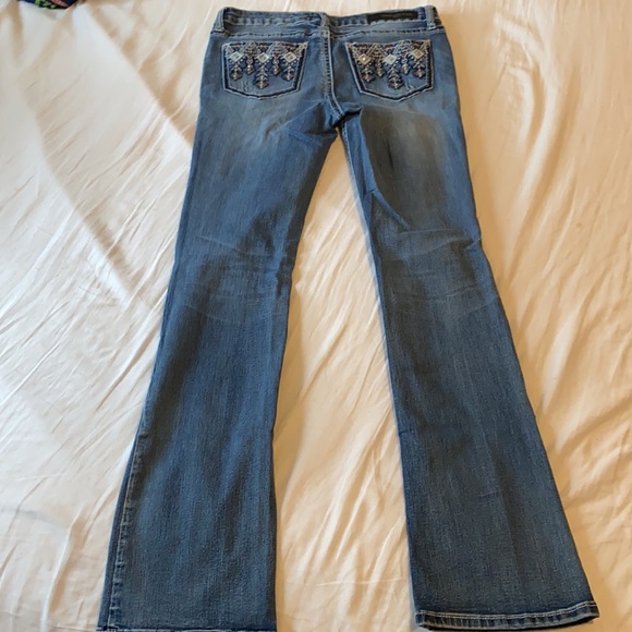 Juniors mid rise bootcut jeans - Picture 7 of 10